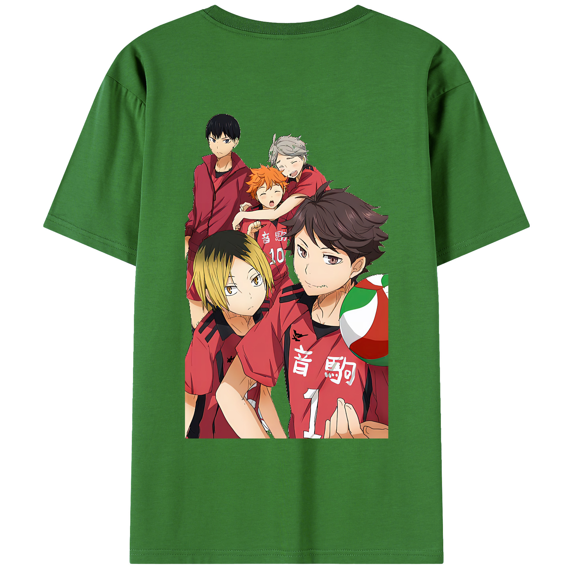 （画像用） ハイキュー!! Haikyu!! レディース半袖Tシャツ(バックプリント)